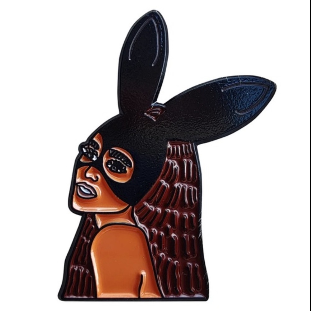 Ariana Grande American Singer-Songwriter and Actress Enamel Metal Pin